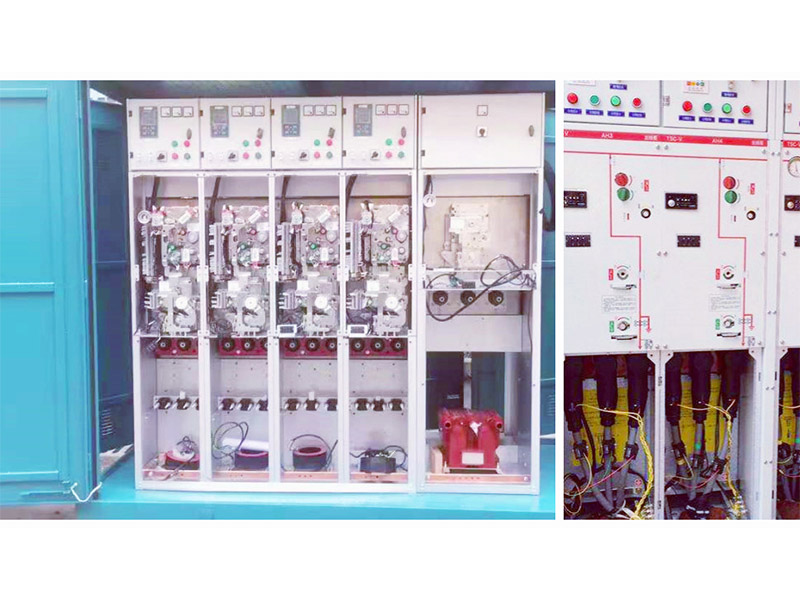 High voltage ring network cabinet (box) matching